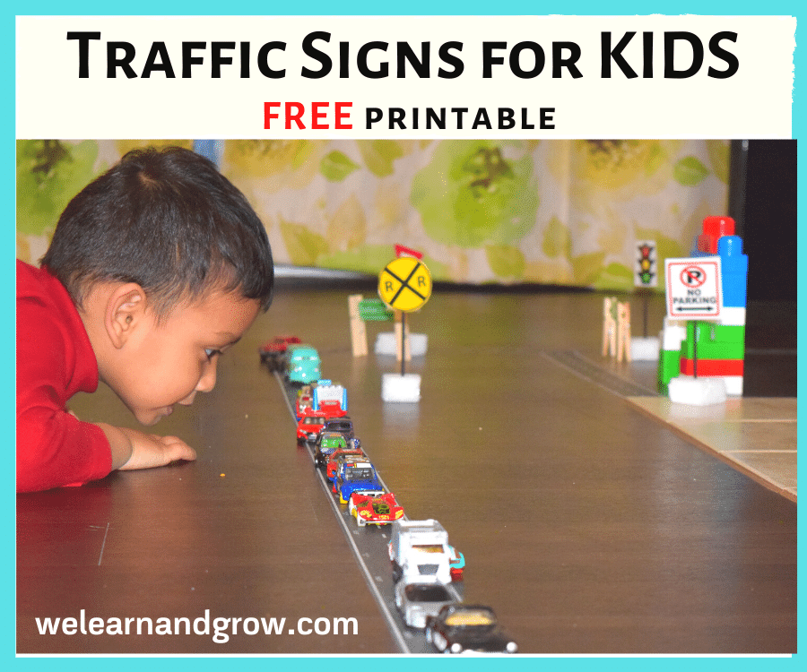 traffic sign kids printable - road signs for kids we learn