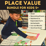 Place Value Printable for Kids - Math for Kids 5+ - We Learn and Grow