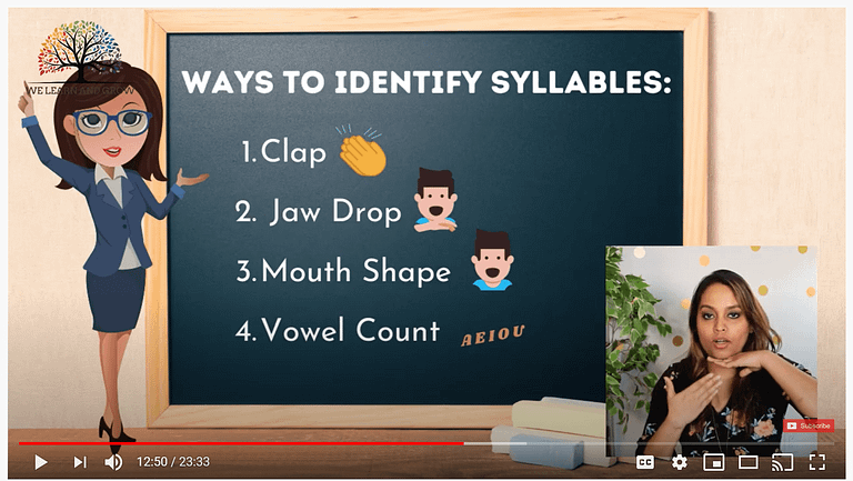 Syllables count-min