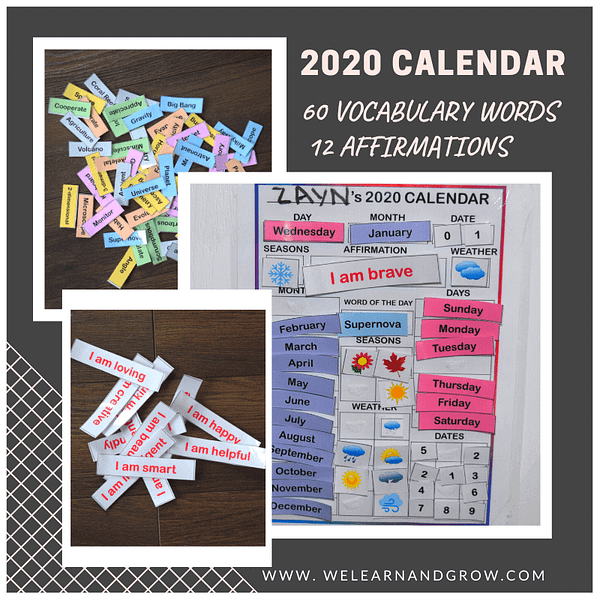 2020 Calendar
